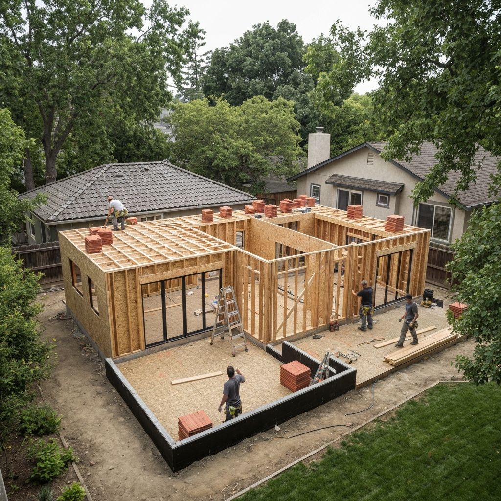 Custom ADU construction