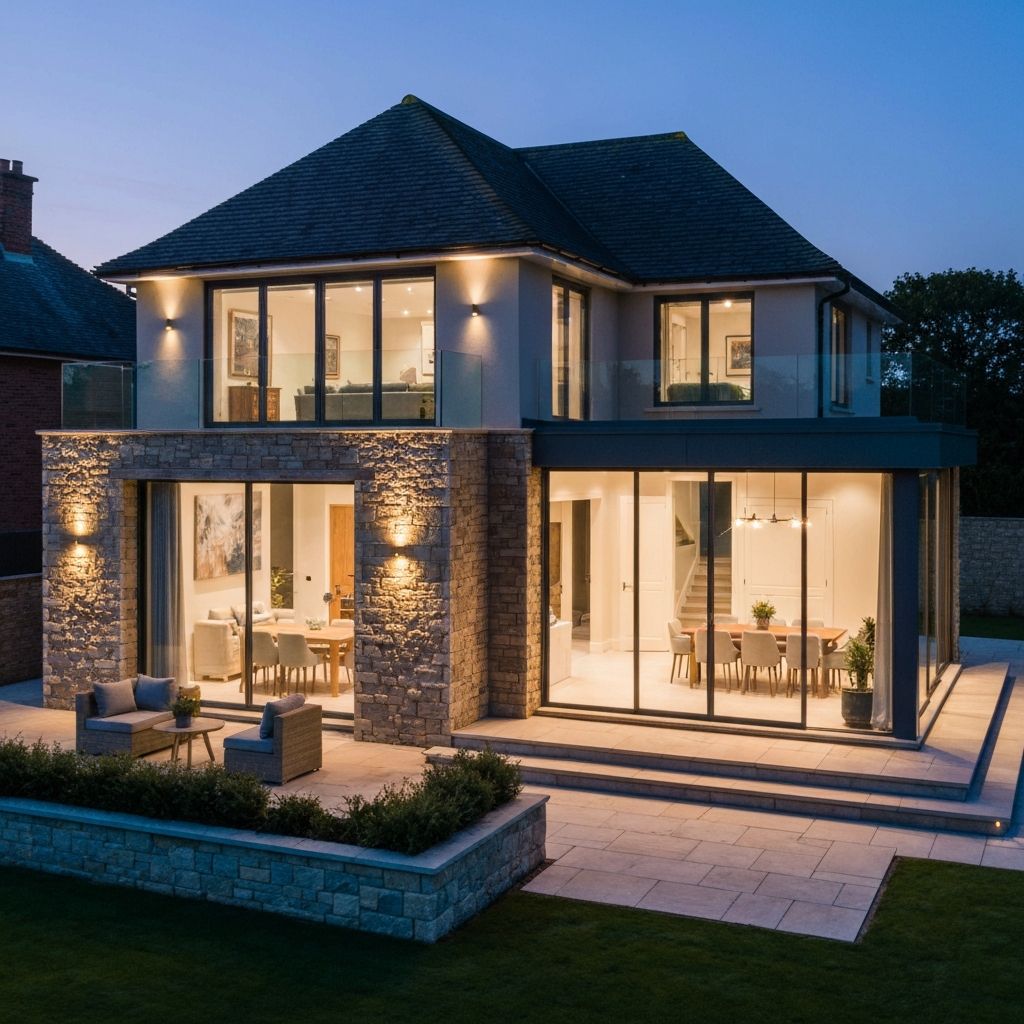 Luxury home addition